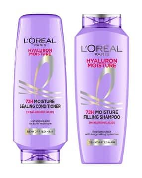 l'oreal paris Hyaluron Moisture Combo for 72HR Hydrated Hair Shampoo + Conditioner Combo-picture-14