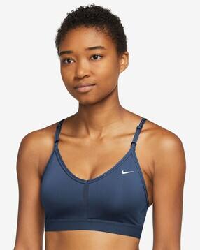 Women Indy V-Neck Light-Support Padded Sports Bra-image-6