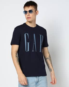 gap Men Printed Slim Fit Round-Neck T-Shirt-picture-39