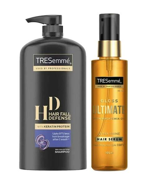TRESEMME Set of 2 Hair Fall Rescue Shampoo + Gloss Artist Serum Combo