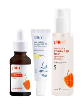 Vitamin C Toner & Serum Duo for Glowing Skin - Reduces dark spots & pigmentation-image-33