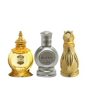 ajmal Set of 3 Musk Rose + Mukhallat + Khofooq CP Minis Combo-picture-33