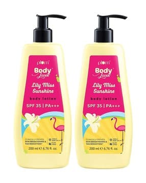 Body Lotion SPF 35 PA+++ & Sunscreen SPF 50 PA+++ Duo for Sun Protection-image-39
