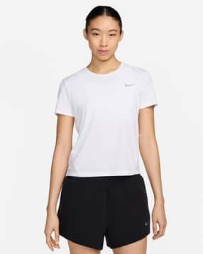 Regular Fit Round-Neck T-Shirt with Logo Print-image-23