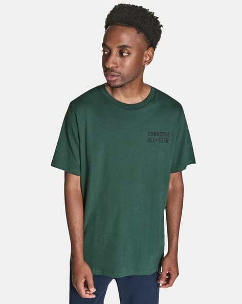 CONVERSE Men Retro Chuck Taylor Print Regular Fit Round-Neck T-Shirt