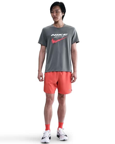 NIKE Men Miler Dri-Fit UV Runnng Top