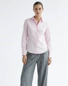 molly & michel Women Regular Fit Spread-Collar Shirt-picture-52