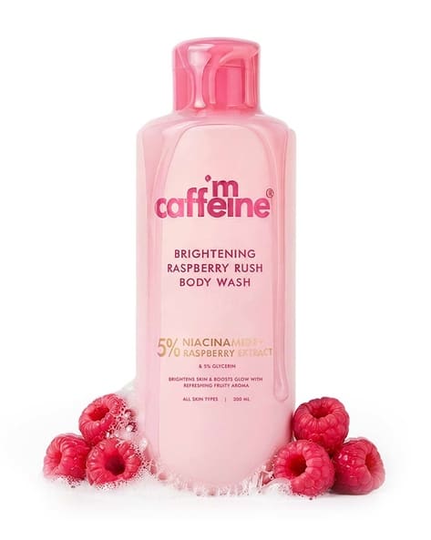 Mcaffeine Brightening Raspberry Body Wash