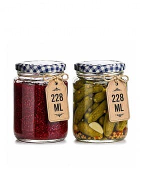 Borosilicate Clip Top Glass Jar 250ml - Set of 2-image-7