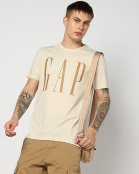 gap Men Printed Slim Fit Round-Neck T-Shirt-picture-13