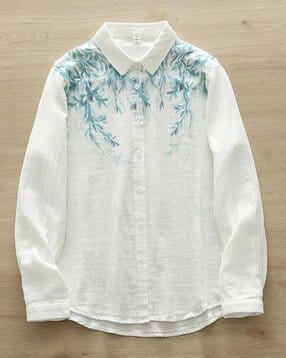 indie picks Floral Print Tailored Fit Shirt-picture-38