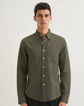 mischief monkey Men Regular Fit Cotton Shirt-picture-35