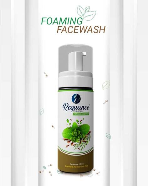 Requance Women Mint & Clove Foaming Face Wash - 150 ml