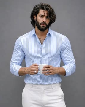 neonomad Men Striped Regular Fit Shirt-picture-23