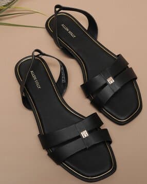 Women Slip On Flat Sandals-image-3