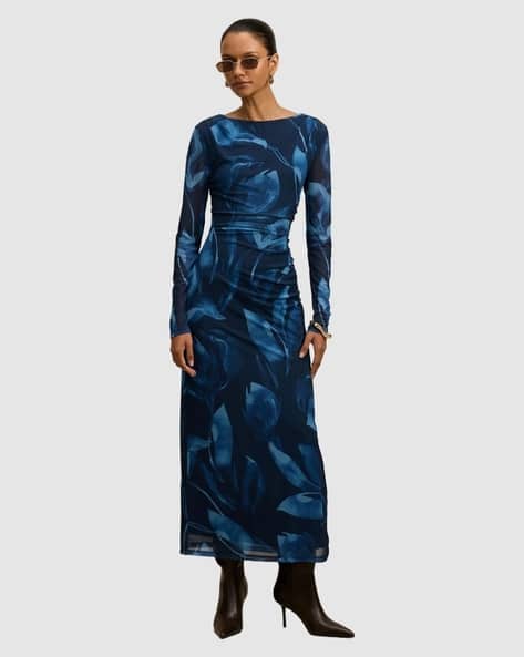 Forever New Women Abstract Maxi Dress