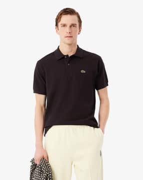 lacoste Loose Fit Polo-Neck T-Shirt-picture-42