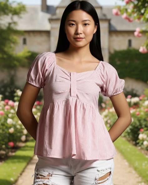 XQsee Women Regular Fit Top