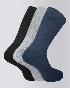 buda jeans co Men Pack of 3 Crew-Length Socks-picture-32