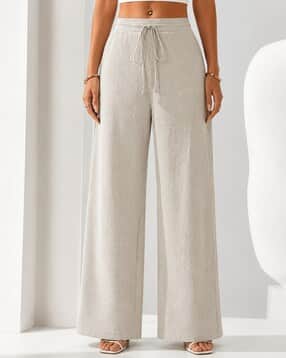 fyre rose Women High-Rise Wide Leg Palazzos-picture-20