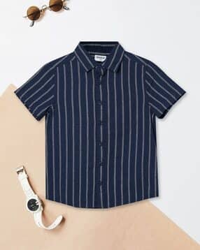 max Striped Regular Fit Cotton Shirt-picture-45