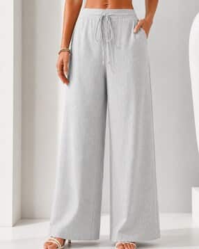 fyre rose Women High-Rise Wide Leg Palazzos-picture-32