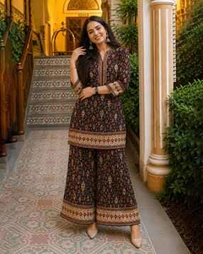 nyrika Women Printed 2-Piece Co-Ord Set-picture-35