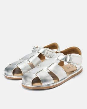 pantaloons junior Girls Flat Sandals with Velcro Fastening-picture-46