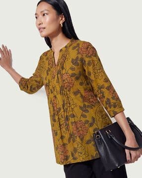 max Women Floral Print Straight Kurti-picture-34