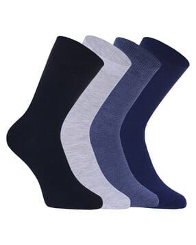 buda jeans co Men Pack of 4 Crew-Length Socks-picture-37