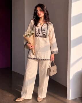 nyrika Women Embroidered 2-Piece Co-Ord Set-picture-19