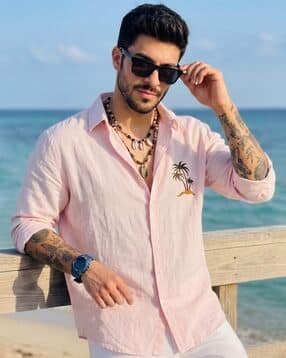 buda jeans co Men Embroidered Regular Fit Shirt-picture-21