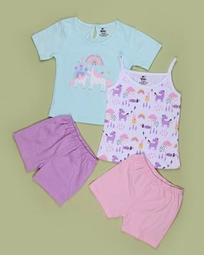 v-mart Infant Pack of 2 Graphic Print 2-Piece Set-picture-21