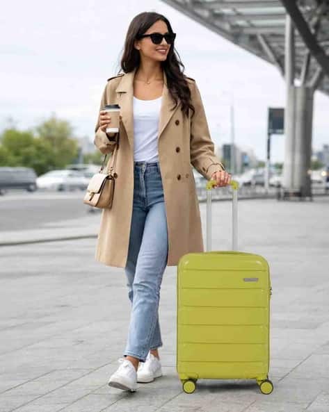 TEAKWOOD LEATHERS Unisex Trolley Bag