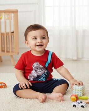 v-mart Cotton Printed Shorts Sets-picture-42