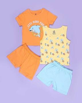 v-mart Cotton Printed Shorts Set-picture-46