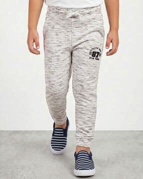 r&b Boys Printed Mid-Rise Joggers With Elasticated Drawstring Waist-picture-15