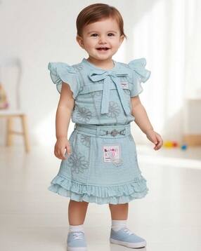 v-mart Cotton Embroidery Skirt Set-picture-31