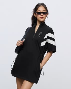 the souled store Kung Fu Panda Warrior|Kung Fu Panda - Women Embroidered Skater Dress-picture-12