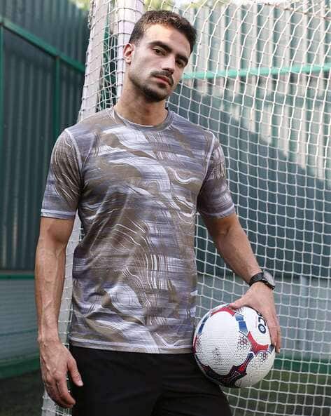 CAHOOT Men Printed Regular Fit Polo T-Shirt