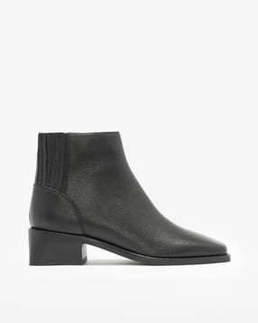 Women Ankle-Length Boots with Zip Closure -image-41