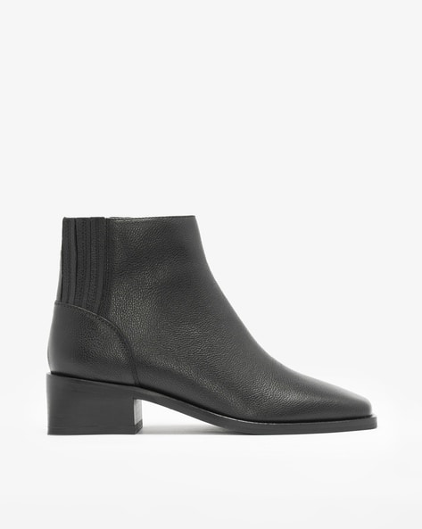RED TAPE Women Ankle-Length Boots with Zip Closure