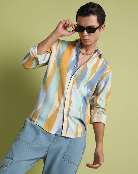 CAHOOT Men Printed Regular Fit Shirt