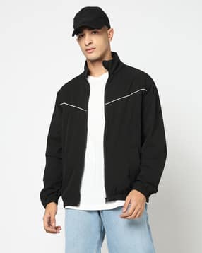 yousta Men Regular Fit Windbreaker Jacket with Slip Pockets-picture-20