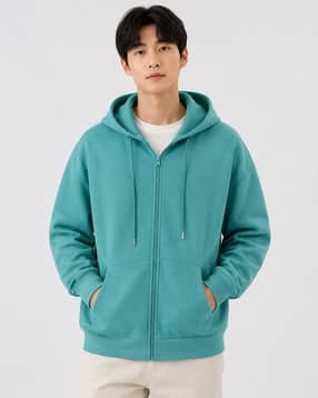 alpha tribe Men Regular Fit Hoodie with Zip Closure-picture-29