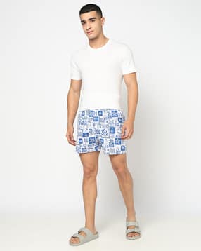 yousta Men All-Over Print Lounge Shorts-picture-28