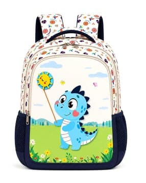 priority Girls Graphic Print School Backpack-picture-23