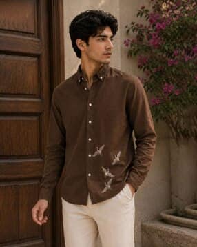 buda jeans co Men Embroidered Regular Fit Shirt-picture-19