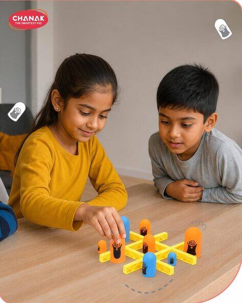 Chanak 3D Gobblers Tic-Tac-Toe Board Game