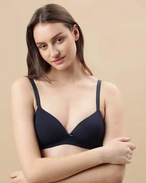 Pack of 2 Lightly-Padded T-Shirt Bras with Adjustable Strap-image-9